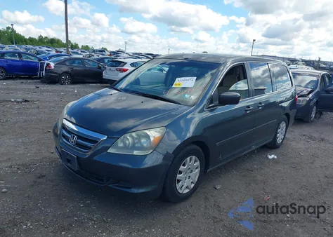 2005 Honda Odyssey Lx из США, поврежденный, VIN 5FNRL38205B128740